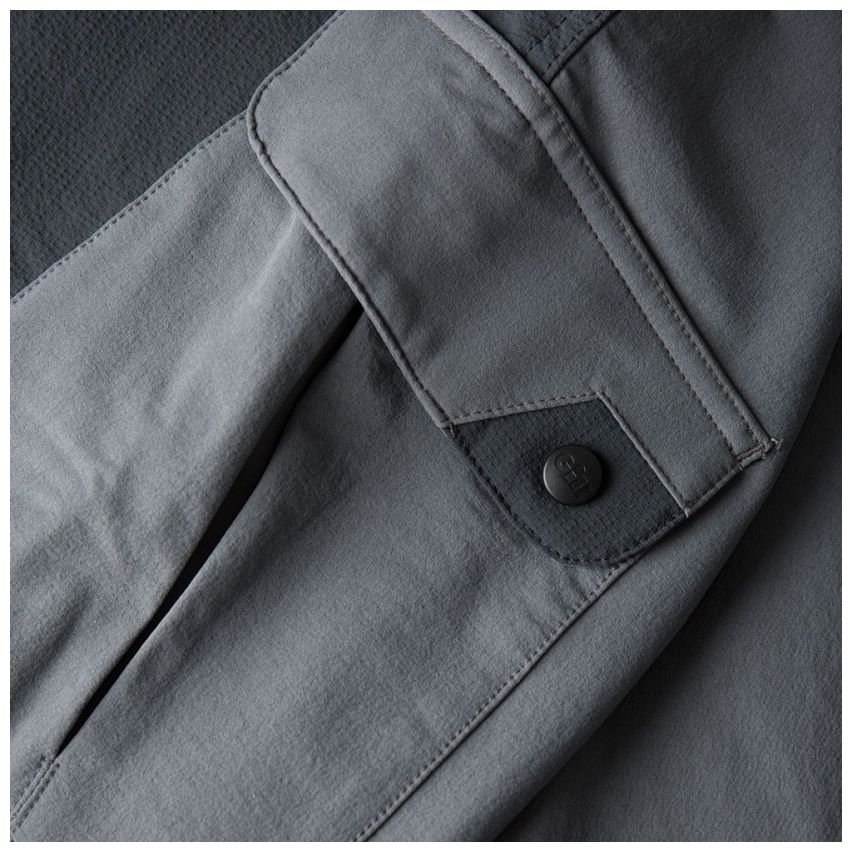 Gill Pantaloncini Uomo UV Tec Per Nautica E Sport Acquatici, Grafite, Protezione Solare UV 50+, Asciugatura Rapida
