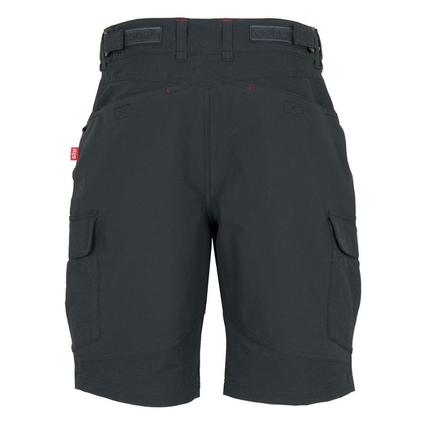 Gill Pantaloncini Uomo UV Tec Per Nautica E Sport Acquatici, Grafite, Protezione Solare UV 50+, Asciugatura Rapida