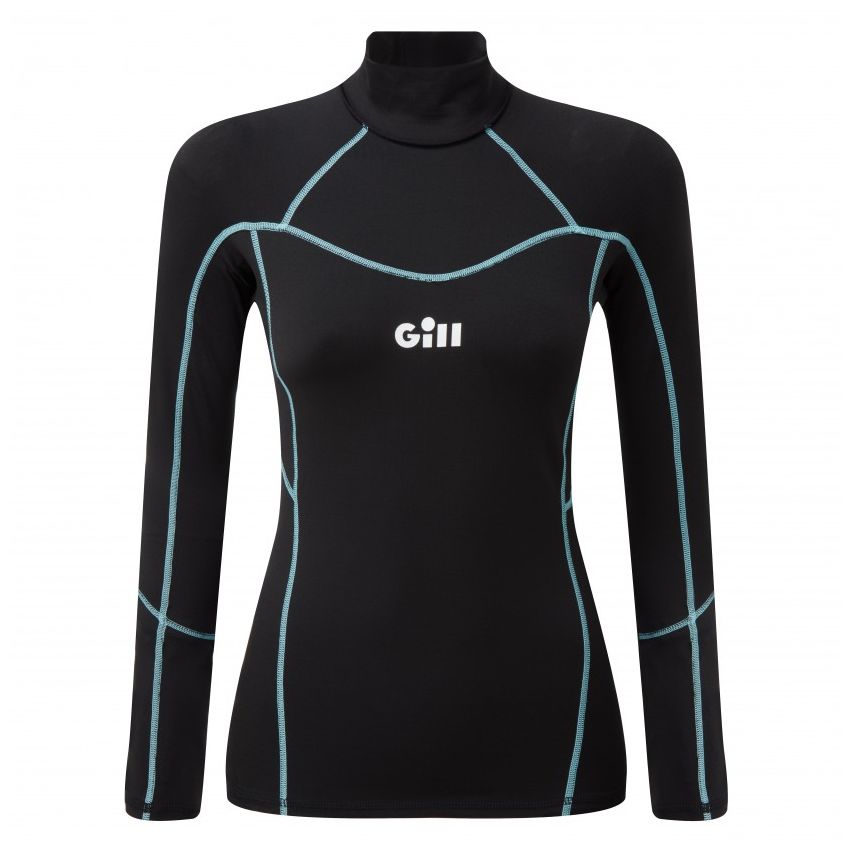 Maglia Gialla Donna UIILO Maglia Termica Da Donna, A Coste, Basic Tinta Unita, A Intimo Termico Donna